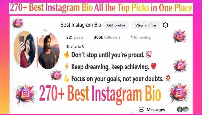 Best Instagram Bio