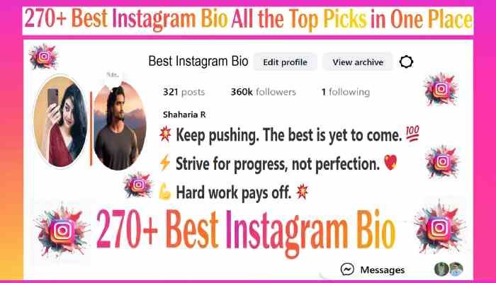 Best Instagram Bio