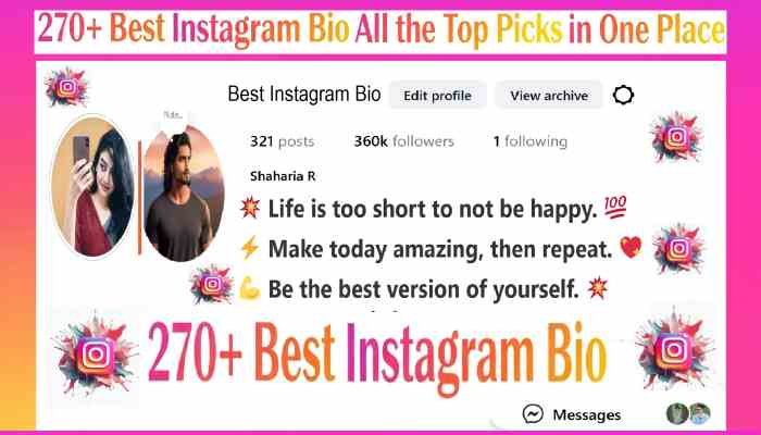 Best Instagram Bio