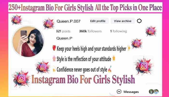 Iinstagram Bio For Girls Stylish