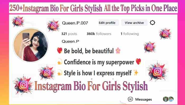 Iinstagram Bio For Girls Stylish