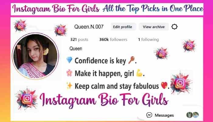 Instagram Bio For Girls