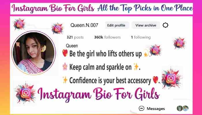 Instagram Bio For Girls