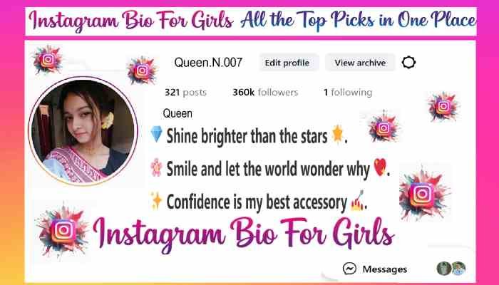Instagram Bio For Girls