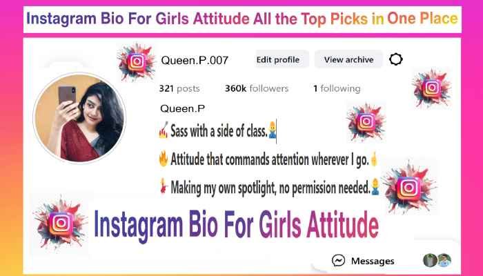 Instagram Bio For Girls Attitude